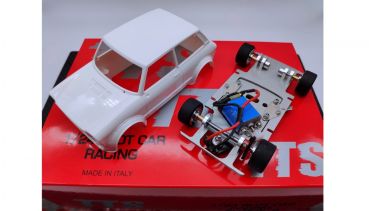 TTSK034 BRM TTS 1:24 Slotcar Autobianchi Abarth A112 White Kit