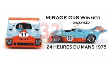 LE MANS MINIATURES 1:32 Fahrzeug, Gulf Mirage Ford GR8 Le Mans 1975 No. 11, LM132045M11