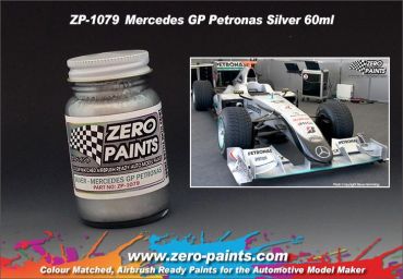 ZEROPAINTS ZP-1079 Mercedes GP Petronas Silver Paint 60ml