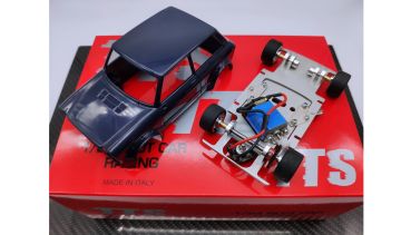TTSK036 BRM TTS 1:24 Slotcar Autobianchi Abarth A112 Blue Kit