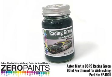 ZEROPAINTS ZP-1001 Racing Green Paint ähnlich Aston Martin DBR9, 60ml