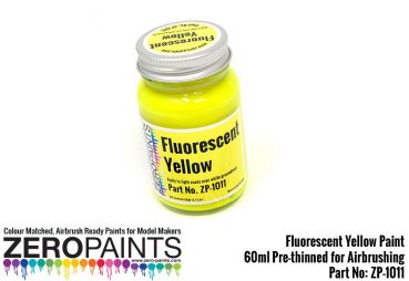 ZEROPAINTS ZP-1011 Fluorescent Yellow Paint 60ml