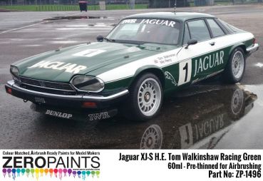 ZEROPAINTS ZP-1496 Jaguar XJ-S H.E. - Tom Walkinshaw - Racing Green (Grün) Paint 60ml