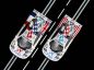 Preview: RS0128 RevoSlot 1:32 Twin-Pack McLaren F1 GTR FINA No.38 und No.39 BIGAZZI TEAM SRL (I) 24H LE MANS 1996 Limited Special Edition Box m.2 Autos