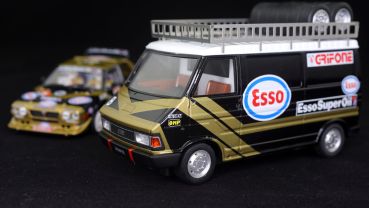 AVRSV2102 Avant Slot Fiat 242 Van Racing Team schwarz Premium Collection
