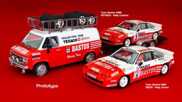 AVRSV2103 Avant Slot Opel Manta i400 auf Trailer Bastos Team G20 Rally Condroz 1984 No.3