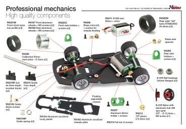 Preview: RS0135 Revo Slot 1:32 Fahrzeug Mercedes CLK GTR Nr.3 Team Warsteiner White Edition Revoslot Slotcar