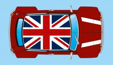 BRM 1:24 Fahrzeug Mini Cooper Union Jack Red Edition, BRM096R NEUHEIT