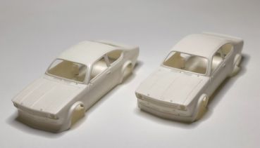 BRS401KA BRM 1:24 Karosseriebausatz Opel Kadett C-Coupé White Kit mit großem Frontspoiler