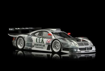 RS0134 Revo Slot 1:32 Fahrzeug Mercedes CLK GTR Nr.12 Sportswear TEAM AMG MERCEDES Revoslot Slotcar