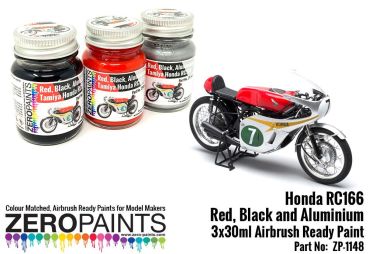 ZEROPAINTS ZP-1143 Honda RC166 Paint Set 3x30ml
