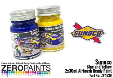 ZEROPAINTS ZP-1539 Sunoco Blue and Yellow Paint Set 2x30ml