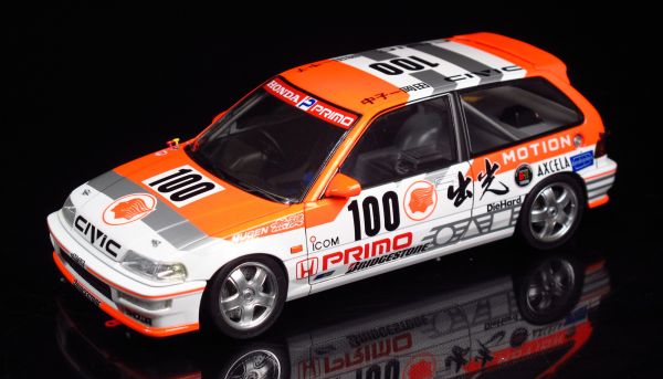 BEEMAX BE24018 1:24 Standmodellbausatz Honda Civic EF9 Group A 1992 #100