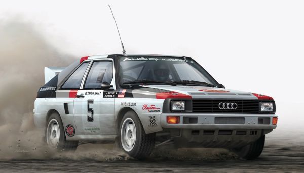 NuNu NUN24023 Standmodellbausatz 1:24 NUNU S1 Olympus Rallye 1986 No. 5