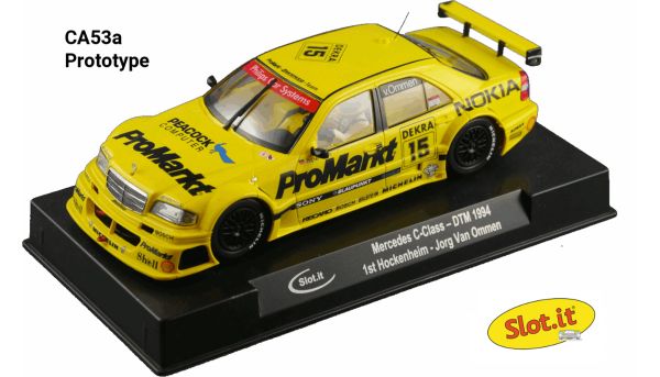 SICA53A Slot.it 1:32 Slotcar Mercedes C-Class No.15 1st Hockenheim DTM 1994