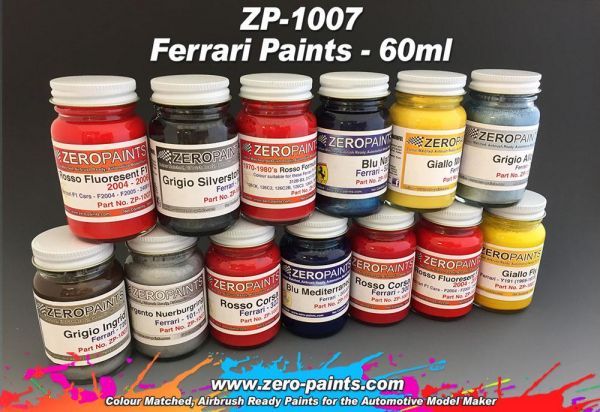 ZEROPAINTS ZP-1007 Ferrari/Maserati Farben 60ml