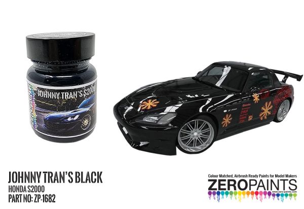 ZEROPAINTS ZP-1682 Johnny Tran's Honda S2000 Pink Black 60ml