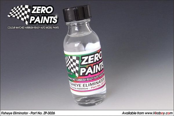 ZEROPAINTS ZP-3026 Fisheye Eliminator - Anti-Silicone Additive - 30ml