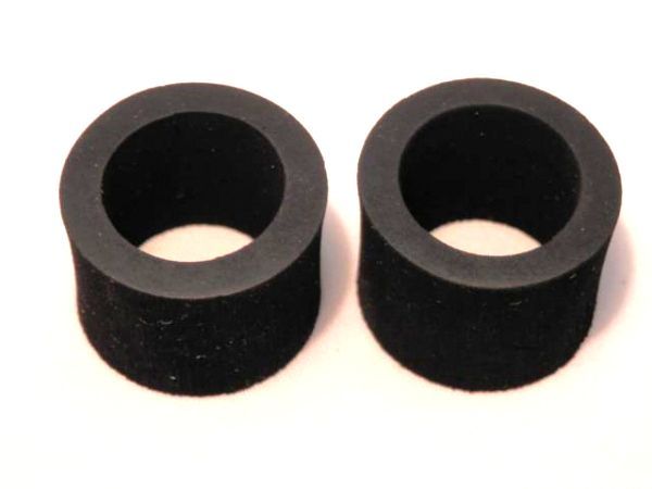 GP SpeedTires 15,5x27x22 Slotcar H-Radreifen aus Moosgummi Japangummi Schwarz Breite 22 mm InnenØ 15,5 mm AußenØ 27 mm in verschieden Shore Härten