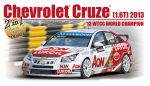NuNu NUN24022 Standmodellbausatz 1:24 NUNU Cruze 1.6T WTCC 2013 No. 12 Macau & Japan