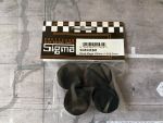 SG8441BM Sigma, Reifen Black Magic Ø30x20mm - IØ20,5mm Moosgummi-Rennslicks f.Hinterräder