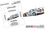 ZEROPAINTS ZD-WM-0016 BMW Z4 GT3 Window Painting Masks (Fujimi 1:24)