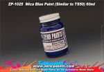 ZEROPAINTS ZP-1025 Mica Blue Paint (Vergleichbar mit Tamiya Farbton TS50) 60ml