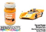 ZEROPAINTS ZP-1109 Can-Am Mclaren Orange Paint 60ml