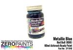 ZEROPAINTS ZP-1140 Metallic Blue Paint (ähnlich Red Bull RB6 Torro Rosso) 60ml