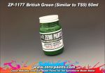 ZEROPAINTS ZP-1177 British Green Paint (Vergleichbar mit TS9) 60ml