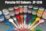 ZEROPAINTS ZP-1316 verschiedene Farben ähnlich Porsche 917 Racing Paints 60ml