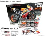 ZEROPAINTS ZP-1143 Honda RC166 Paint Set 3x30ml