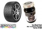 ZEROPAINTS ZP-1480 Tyre Black Paint 60ml