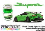 ZP-1612 ZEROPAINTS Toyota GR Supra Wasabi Concept Green or Matt Storm Grey Paint 30ml