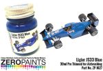 ZEROPAINTS ZP-1627 Ligier J33 Blue Paint 30ml